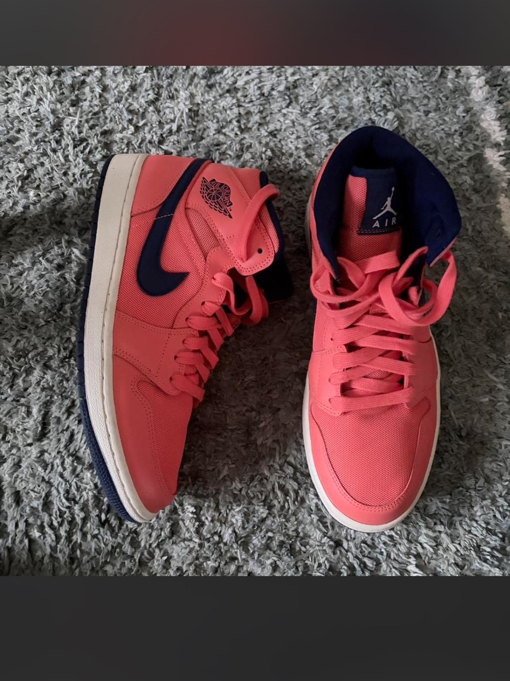 Air Jordan 1 Mid “Turf Orange/Blue Void” — Women’s Size 10